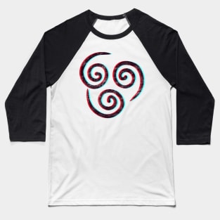 Avatar the Last Airbender Air Nomads Symbol 3D Baseball T-Shirt